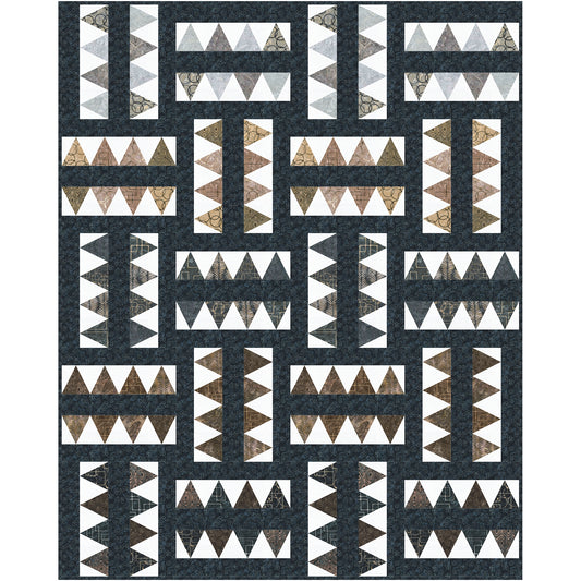 Urban City Garden Quilt NH-2604e - Downloadable Pattern