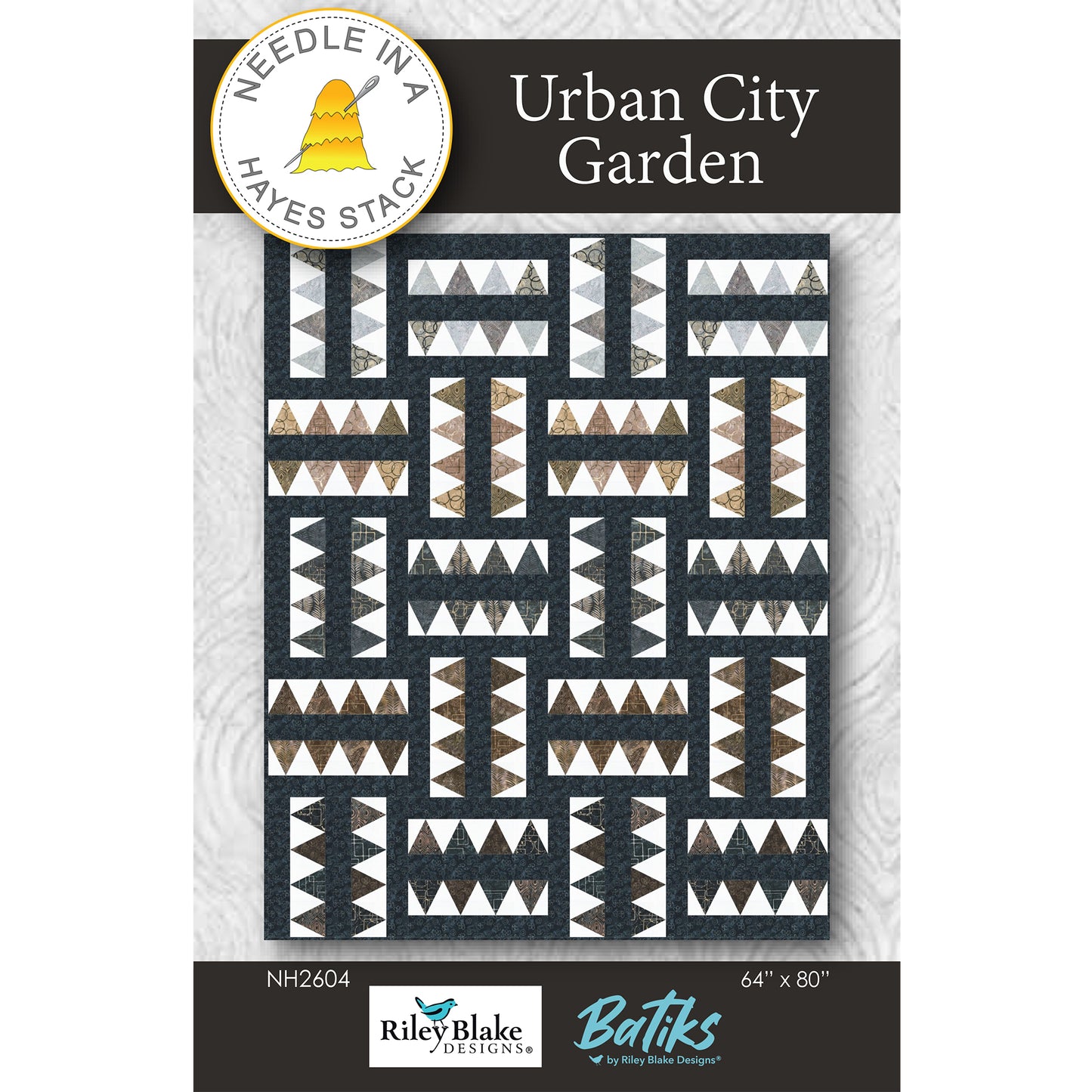 Urban City Garden Quilt NH-2604e - Downloadable Pattern