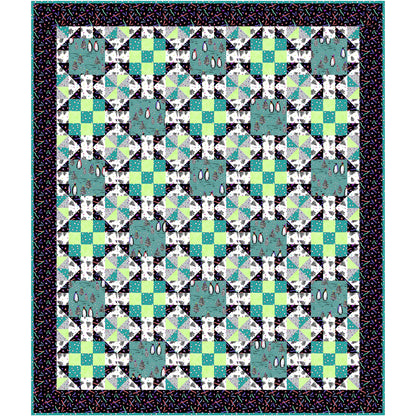 Hat & Scarf Quilt NH-2609e - Downloadable Pattern