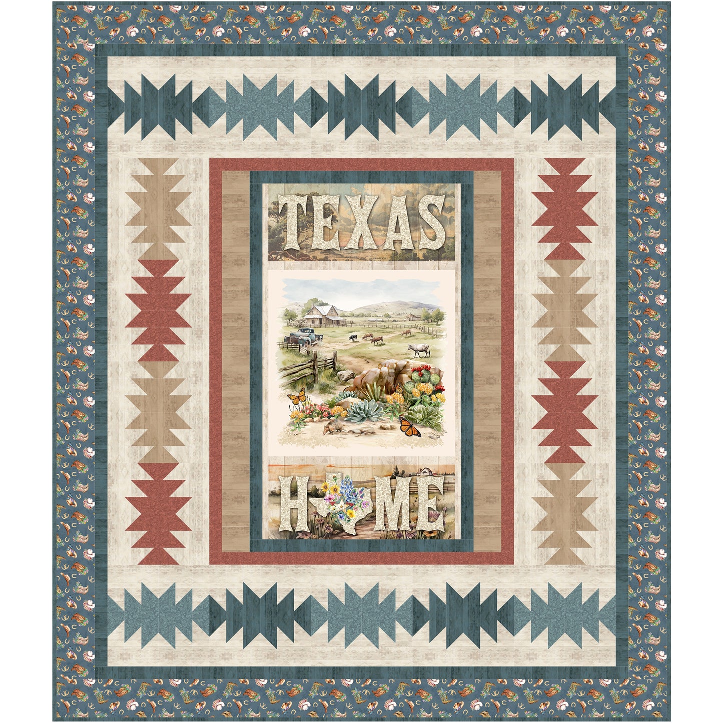 Texas Home Quilt NH-2610e - Downloadable Pattern