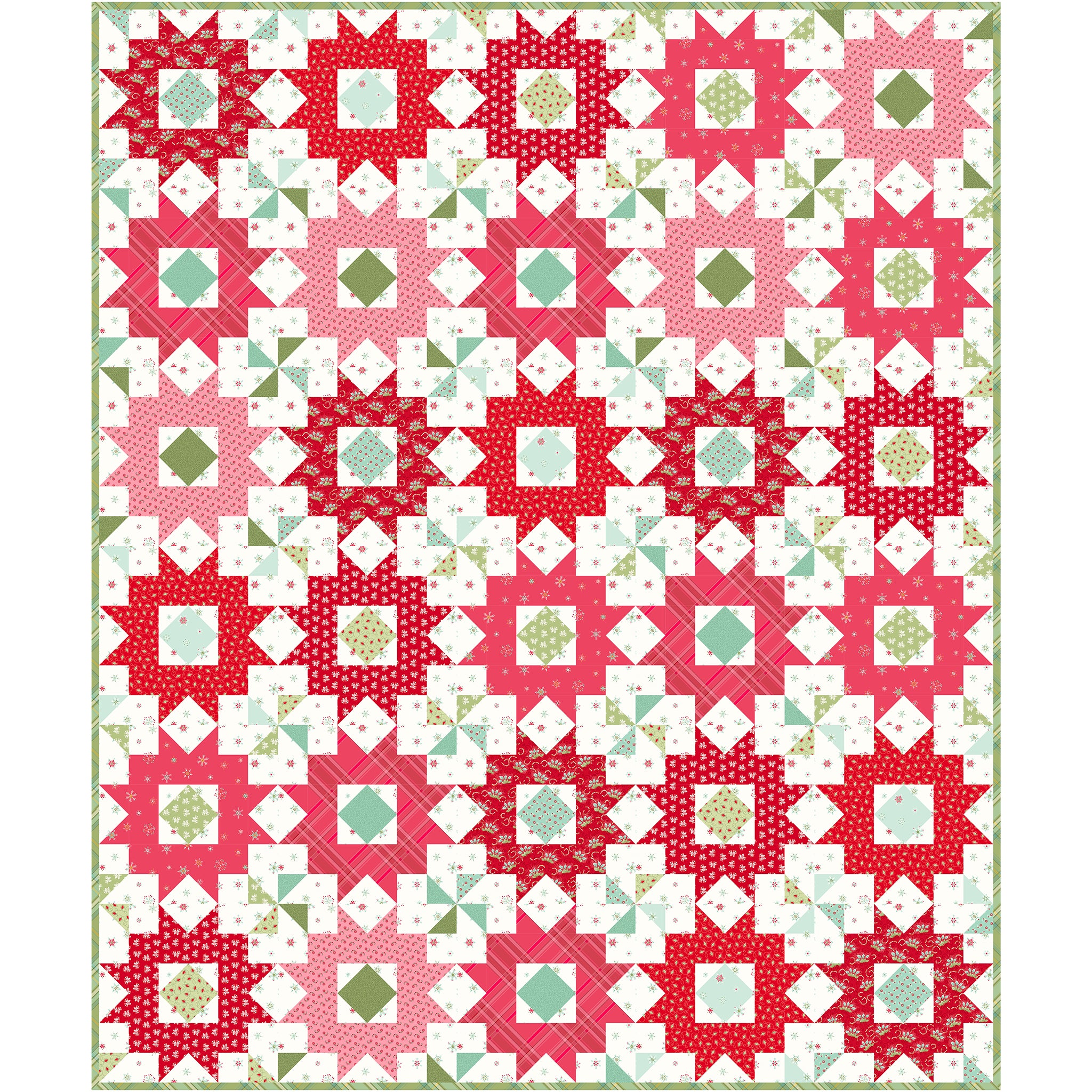 Jollyberry Jingle Quilt NH-2626e - Downloadable Pattern – QuiltWoman.com