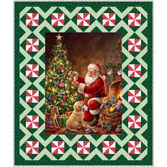 Wrapped in Christmas Joy Quilt NH-2629e - Downloadable Pattern