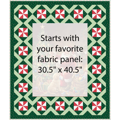 Wrapped in Christmas Joy Quilt NH-2629e - Downloadable Pattern