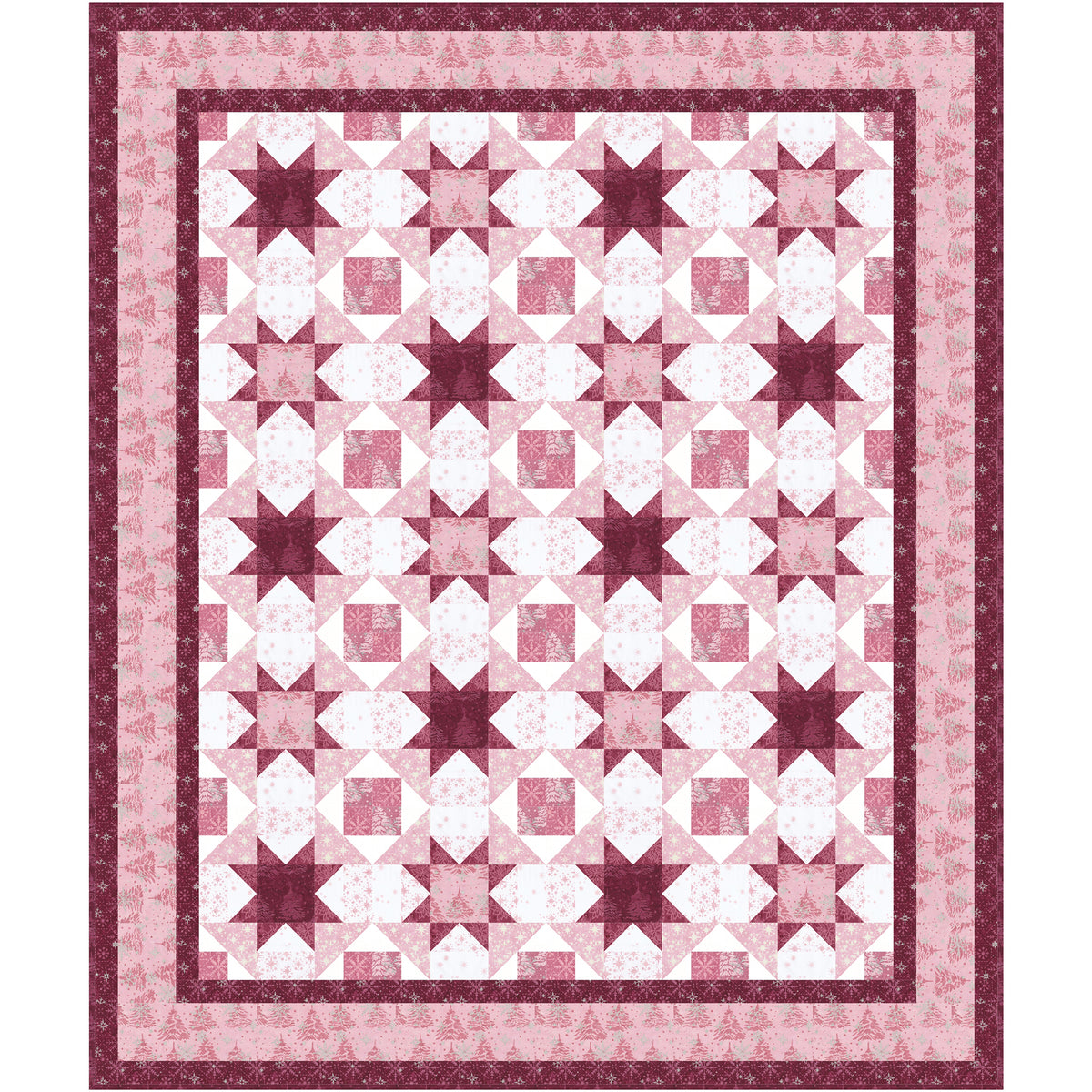 Winter Sparkle Quilt NH-2632e - Downloadable Pattern