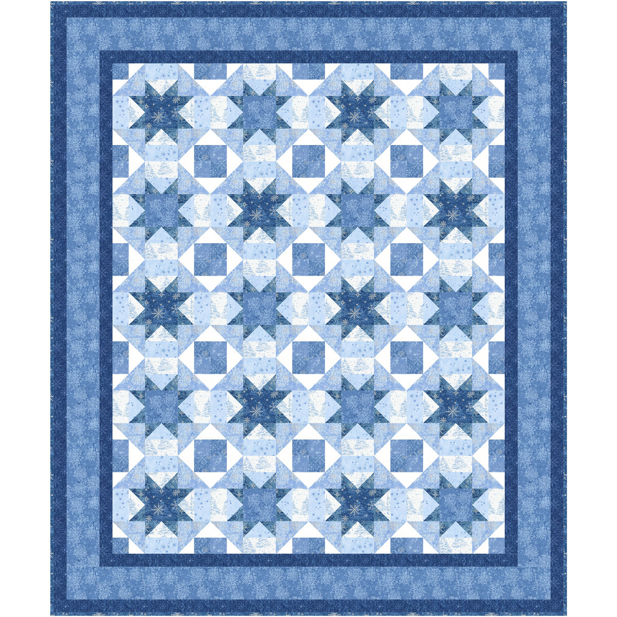 Winter Sparkle Quilt NH-2632e - Downloadable Pattern