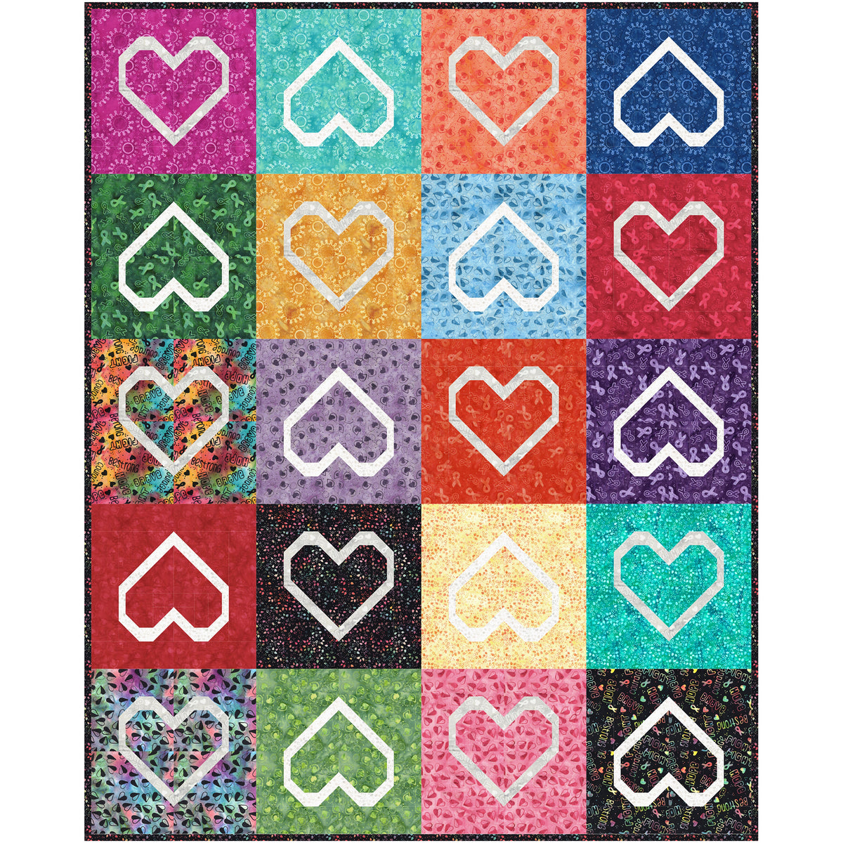Covered with Love Quilt NH-2634e - Downloadable Pattern