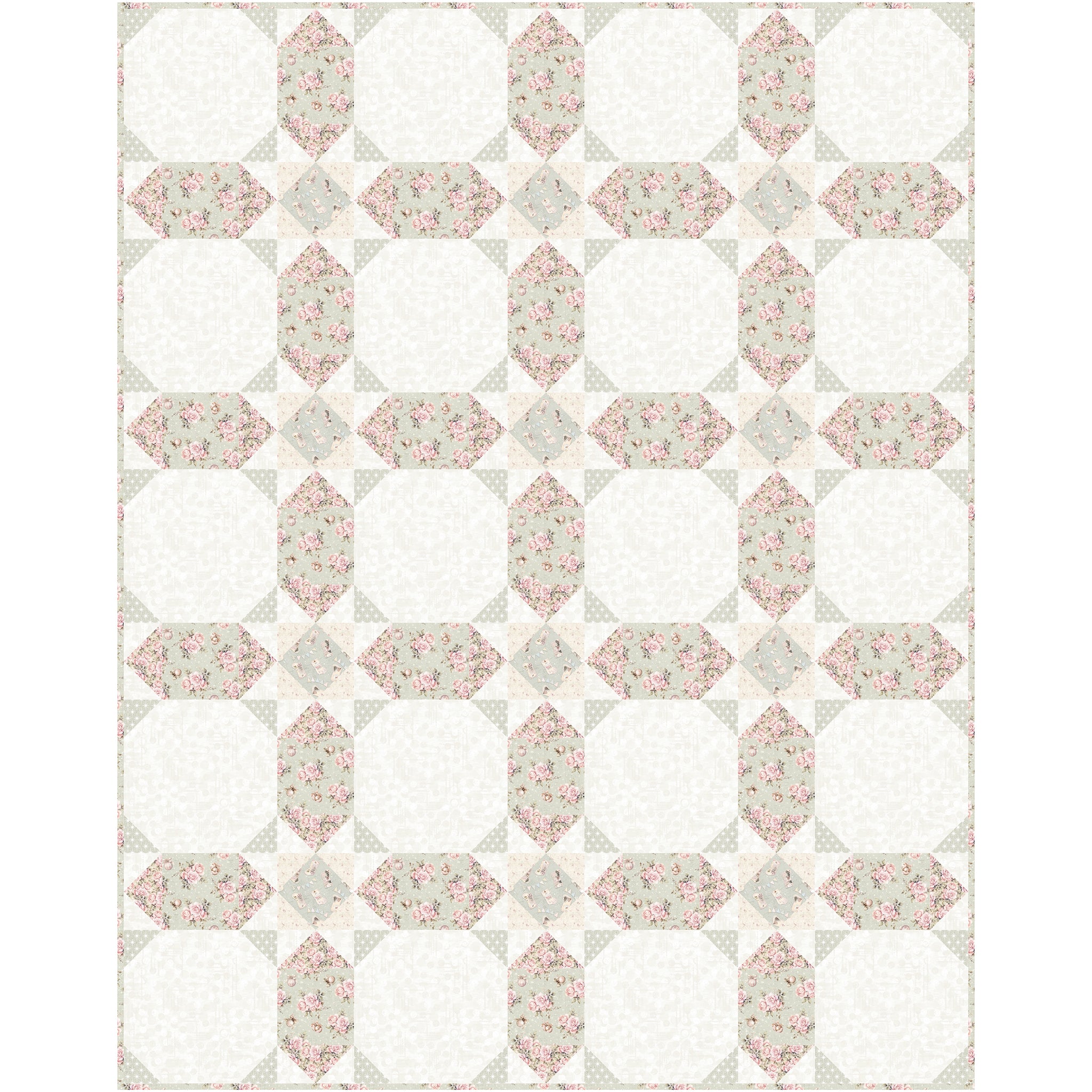 Christmas Market Promenade Quilt NH-2637e - Downloadable Pattern ...