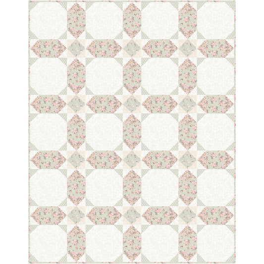 Christmas Market Promenade Quilt NH-2637e - Downloadable Pattern