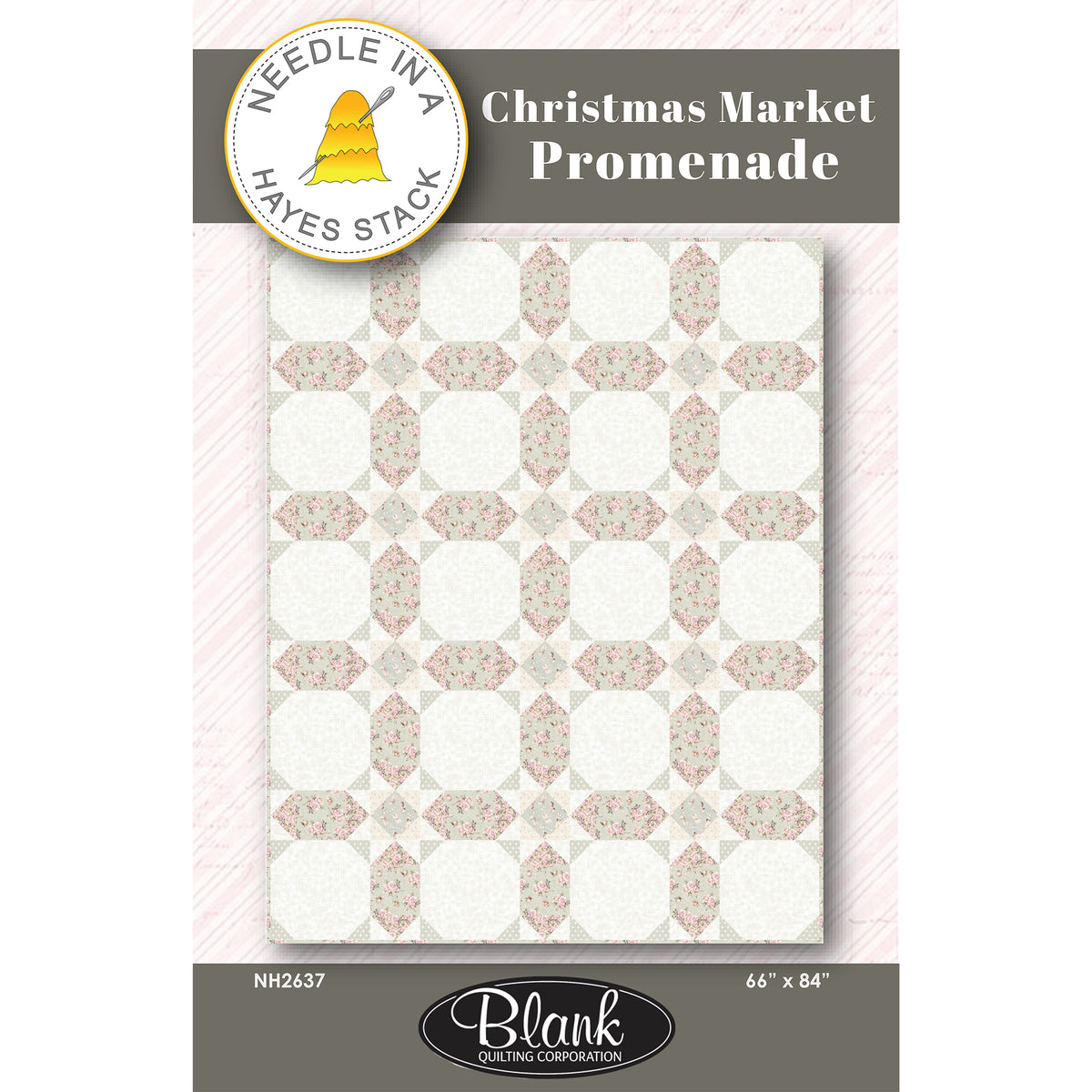 Christmas Market Promenade Quilt NH-2637e - Downloadable Pattern
