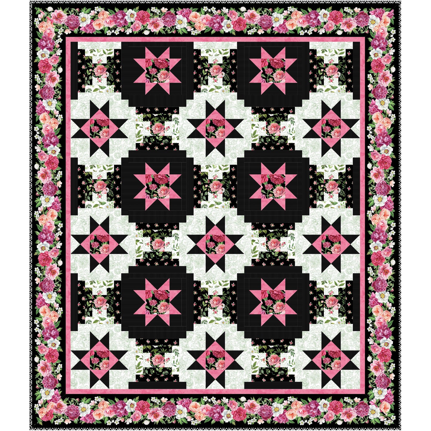 Blush Quilt NH-3164e - Downloadable Pattern