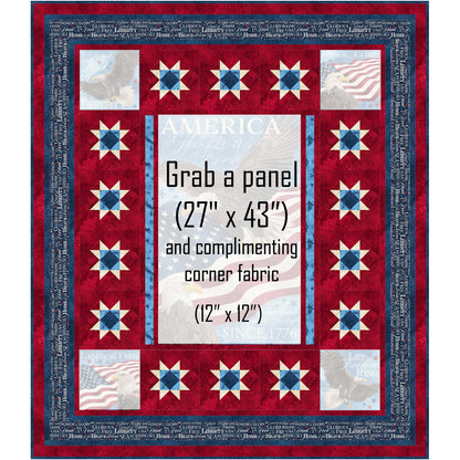 Glorious & Free Quilt NH-3459e - Downloadable Pattern