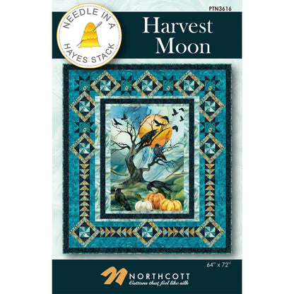 Cover image of pattern for Harvest Moon quilt.