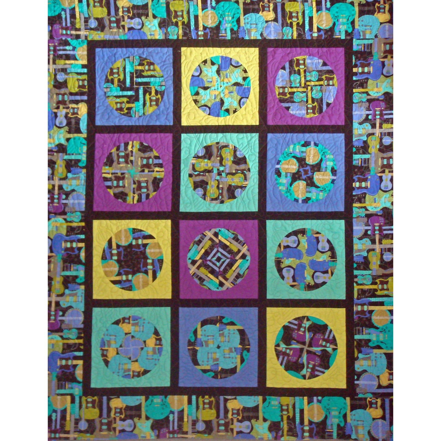 Cartwheels Quilt Pattern NJD-104 - Paper Pattern