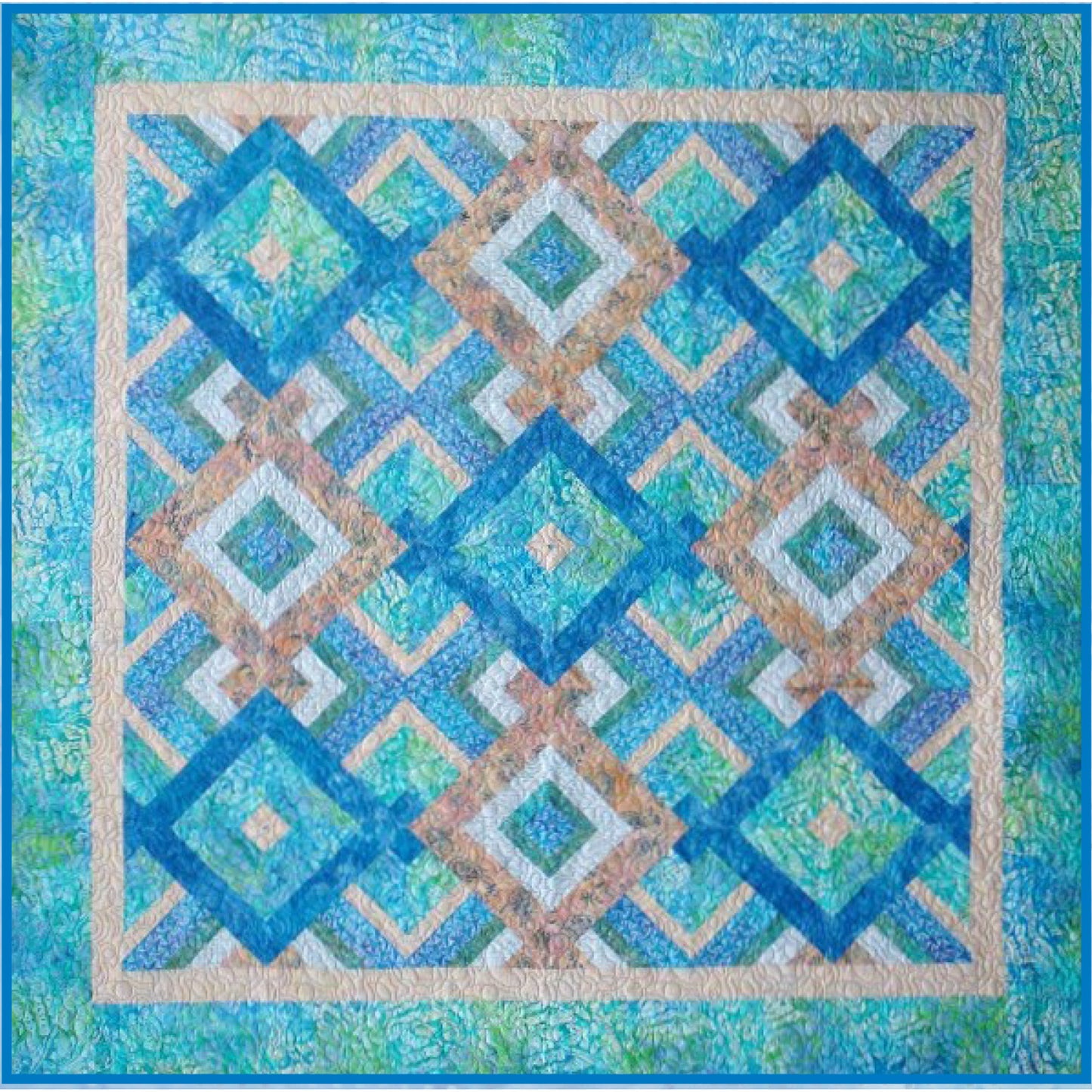 Peaceable Strips Quilt Pattern NJD-106 - Paper Pattern