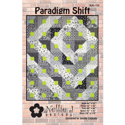 Paradigm Shift Quilt Pattern NJD-110 - Paper Pattern