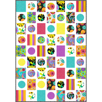 Sweet Spots Quilt Pattern NJD-113 - Paper Pattern