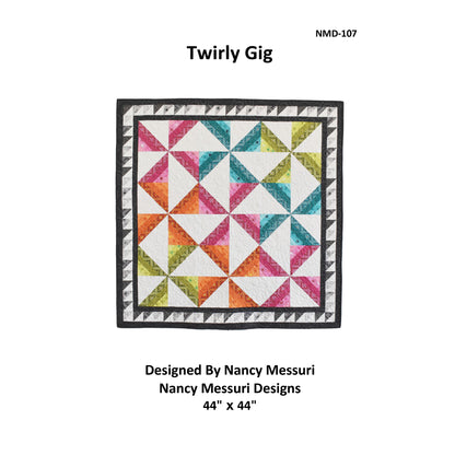 Twirly Gig Wall Hanging Pattern NMD-107 - Paper Pattern