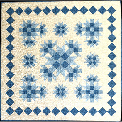 Snow Mist Quilt Pattern NMD-108 - Paper Pattern