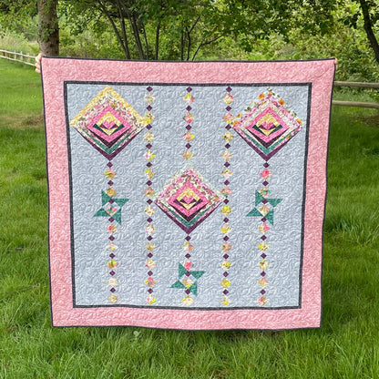 Peacock Garden Quilt NMD-111e - Downloadable Pattern