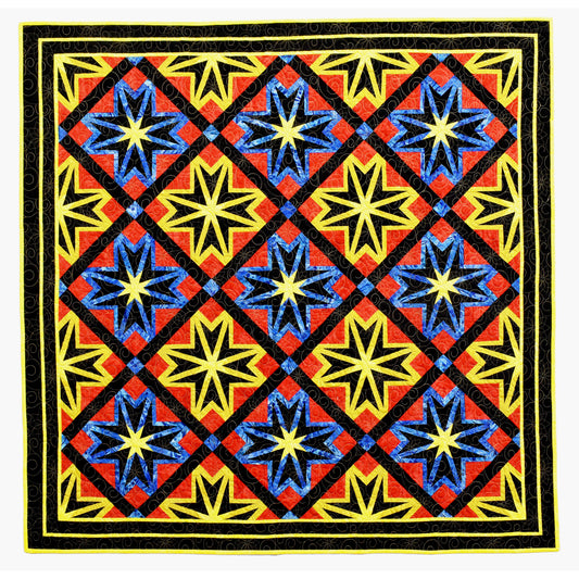 Criss Cross Stars quilt