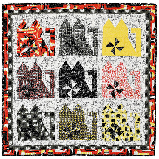 The Cat's Meow Quilt NMD-116e - Downloadable Pattern