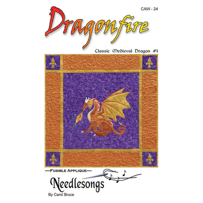 Dragonfire Wall Hanging NS-24e - Downloadable Pattern