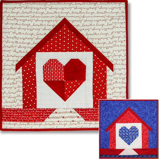 Home is Where the Heart Is Pattern NS-42 - Paper Pattern