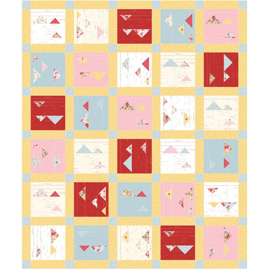 Shiplap Ahoy Quilts Pattern NZP-Q006 - Paper Pattern