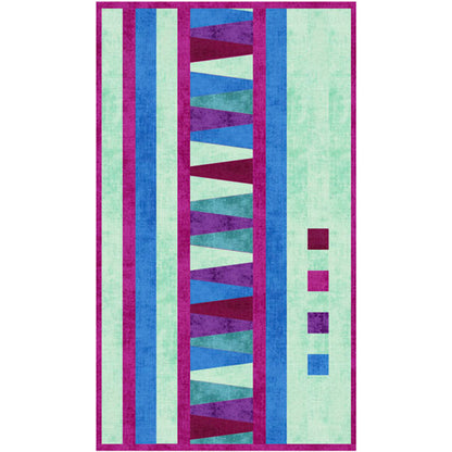 Dresden Columns Table Runner or Wall Hanging NZP-Q008e - Downloadable Pattern