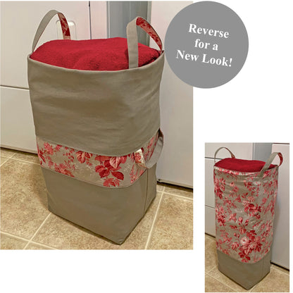 Big-Bigger Laundry Bag Pattern NZP-Q014 - Paper Pattern