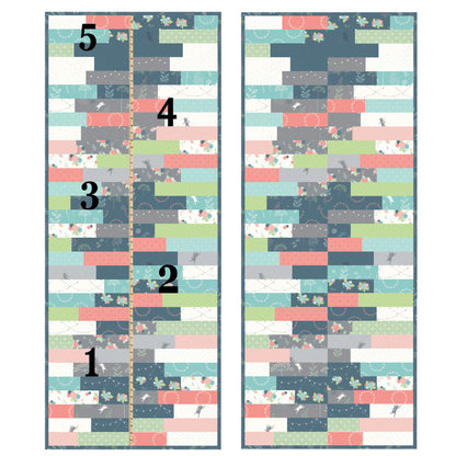 Growth Chart Wall Hanging Pattern NZP-Q017 - Paper Pattern