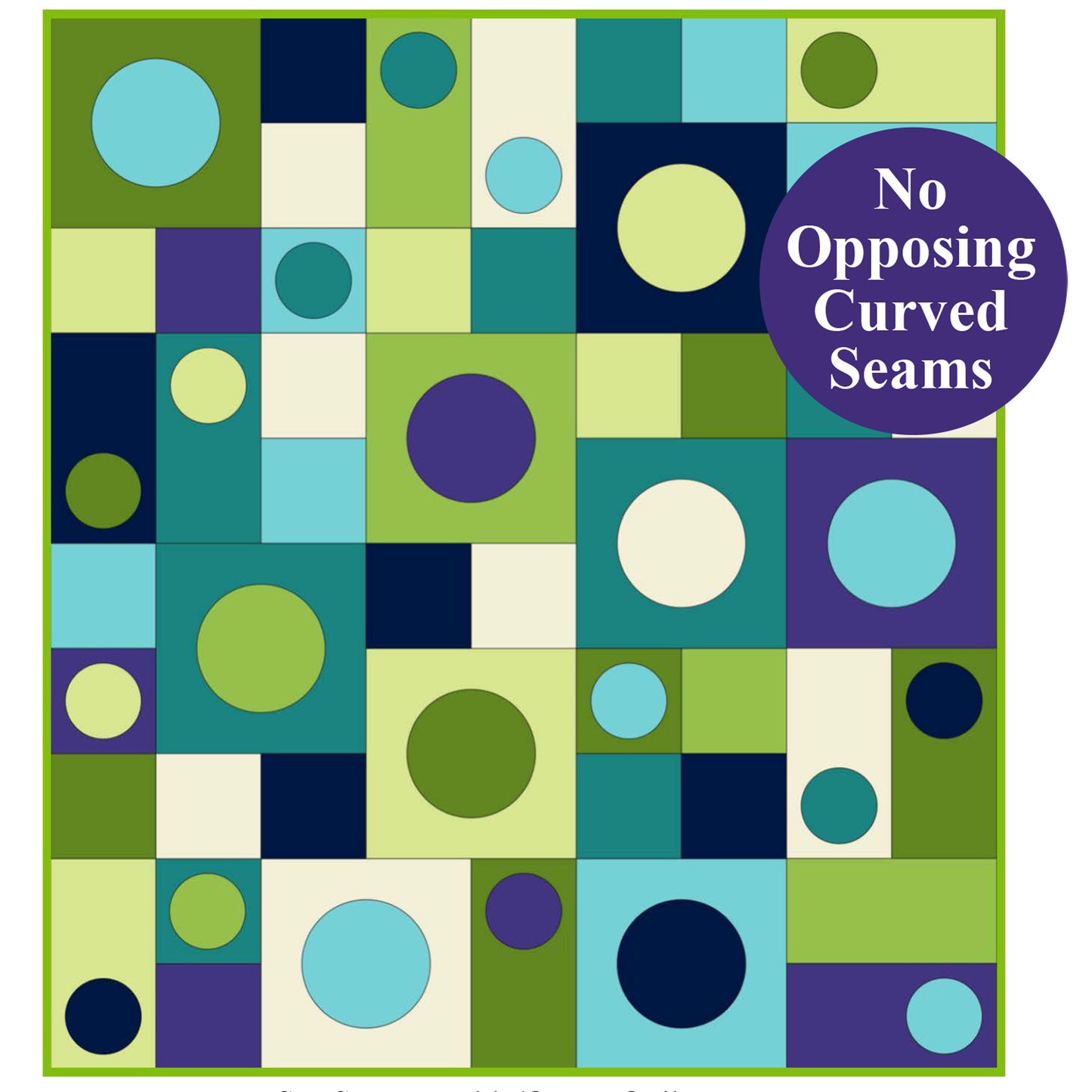 I See Spots Double/Queen Quilt NZP-Q018e - Downloadable Pattern