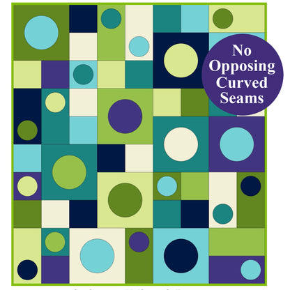 I See Spots Double/Queen Quilt NZP-Q018e - Downloadable Pattern