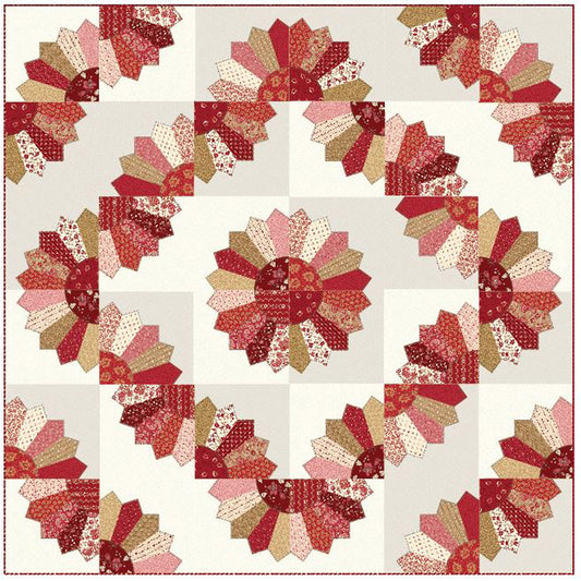 Dresden Fan Quilts Pattern NZP-Q002 - Paper Pattern