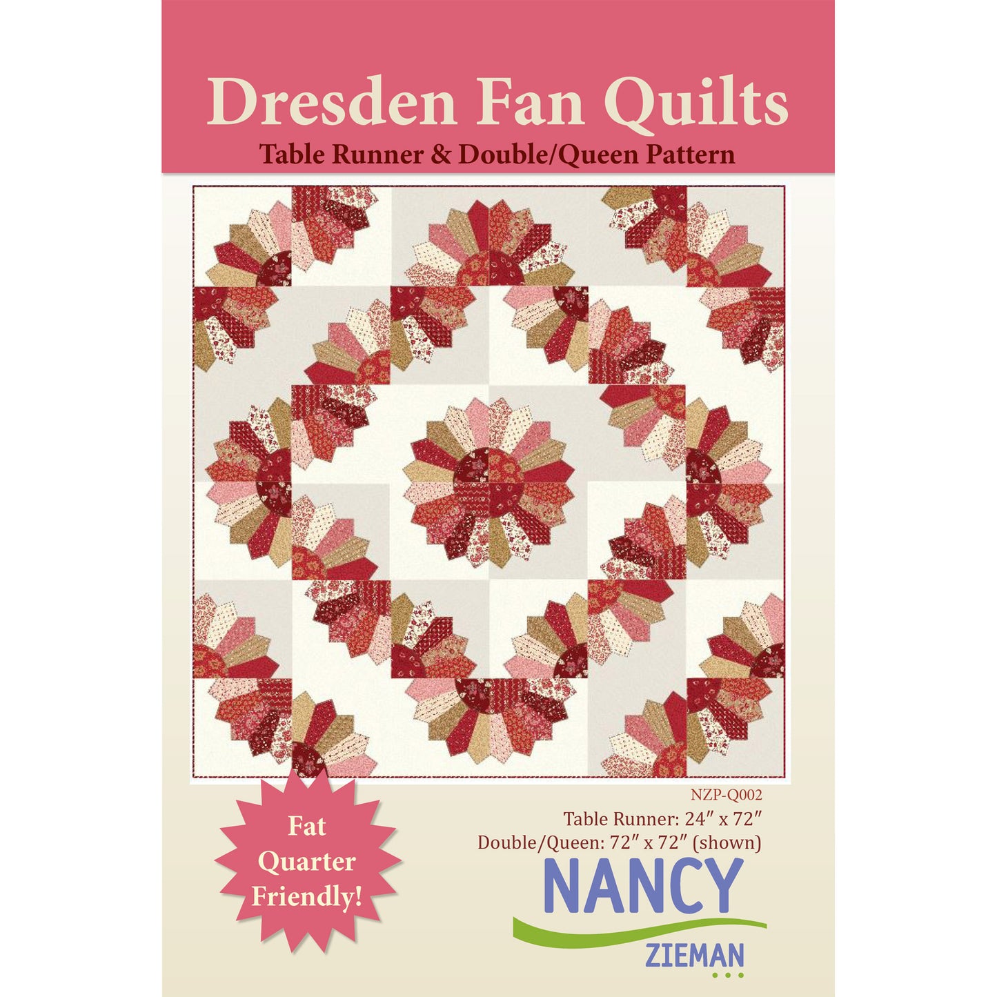 Dresden Fan Quilts NZP-Q002e - Downloadable Pattern