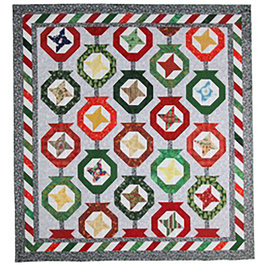 Ornamental Christmas Quilt PAD-151e - Downloadable Pattern