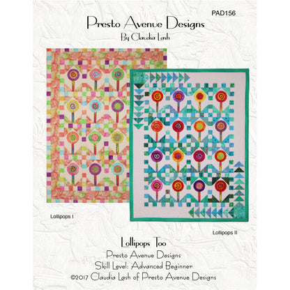 Lollipops Too Quilt PAD-156e - Downloadable Pattern