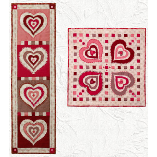 Hearts Four You Quilt PAD-159e - Downloadable Pattern