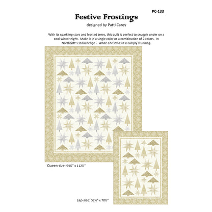 Festive Frostings Quilt PC-133e - Downloadable Pattern
