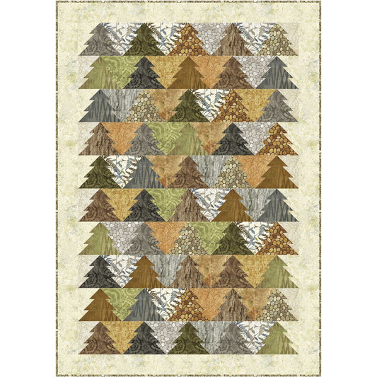 Woodland Trees Quilt PC-138e - Downloadable Pattern