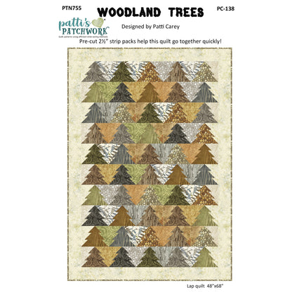 Woodland Trees Quilt Pattern PC-138 - Paper Pattern