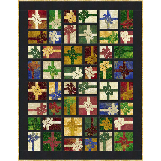 Holiday Gifts Quilt PC-147e - Downloadable Pattern