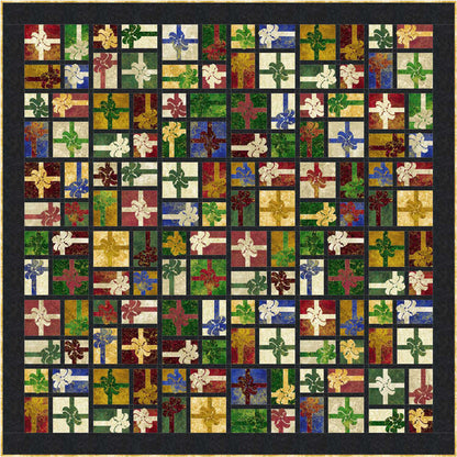 Holiday Gifts Quilt PC-147e - Downloadable Pattern