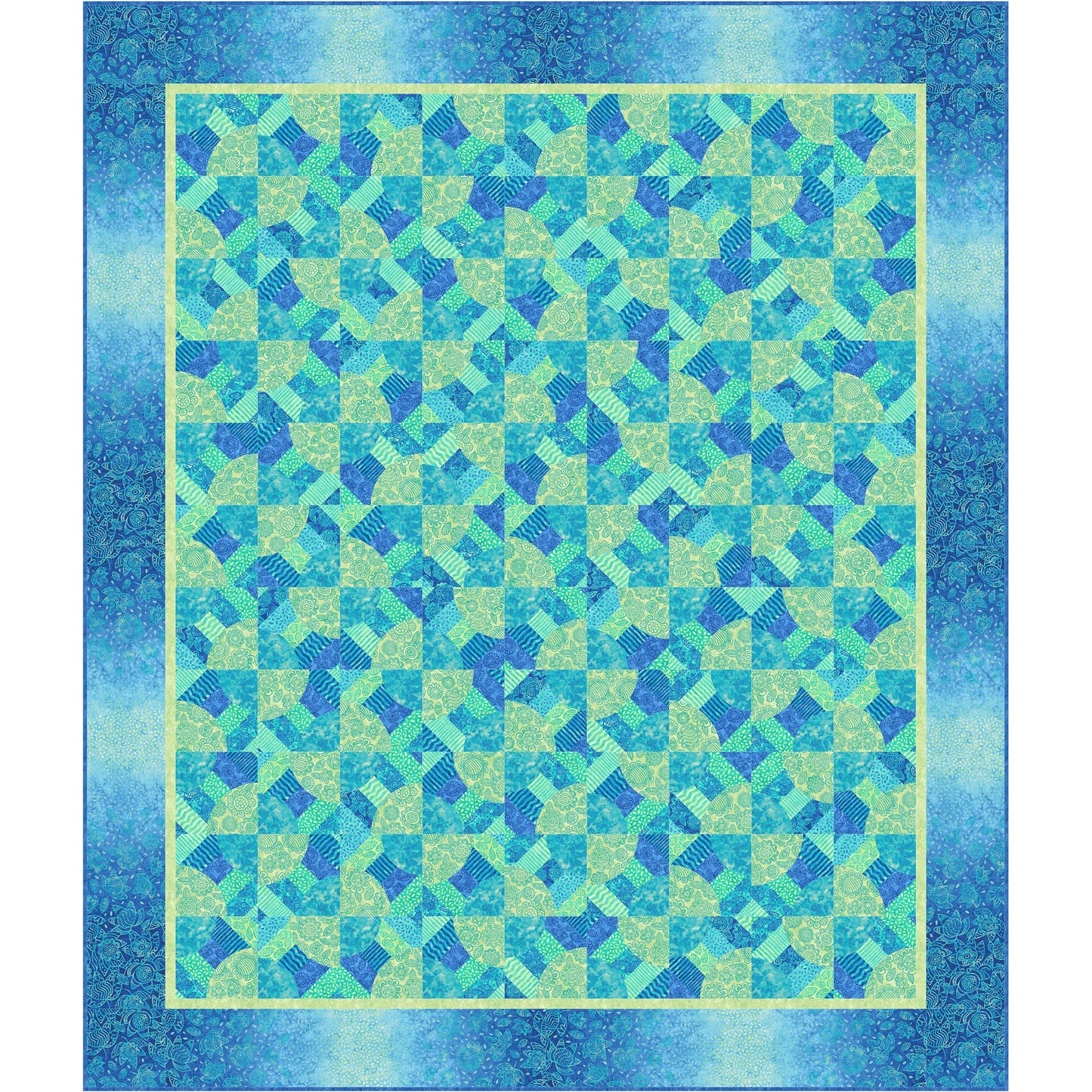 Tipsy Turvy Quilt Pattern PC-168 - Paper Pattern