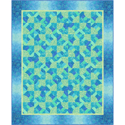 Tipsy Turvy Quilt Pattern PC-168 - Paper Pattern