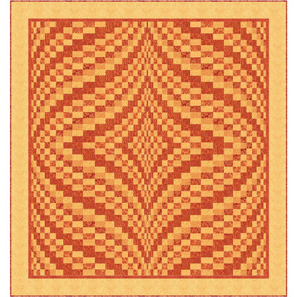 Heat Wave Quilt Pattern PC-169 - Paper Pattern