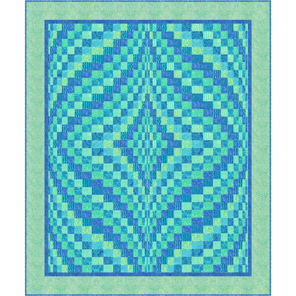 Heat Wave Quilt Pattern PC-169 - Paper Pattern