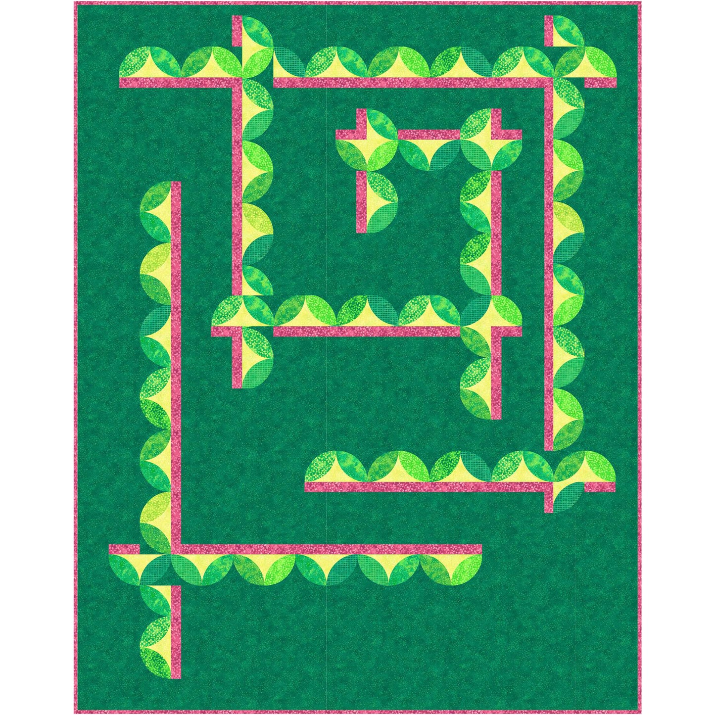 Strips of Peel Quilt Pattern PC-179 - Paper Pattern