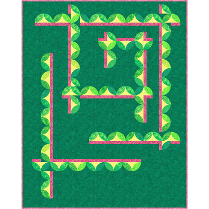 Strips of Peel Quilt Pattern PC-179 - Paper Pattern