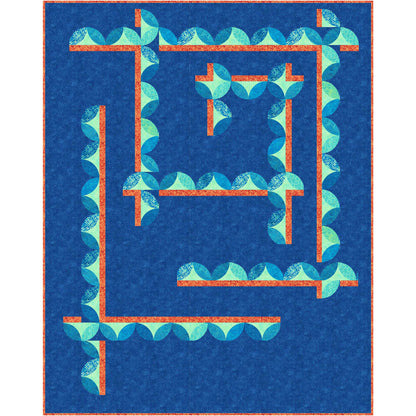 Strips of Peel Quilt Pattern PC-179 - Paper Pattern